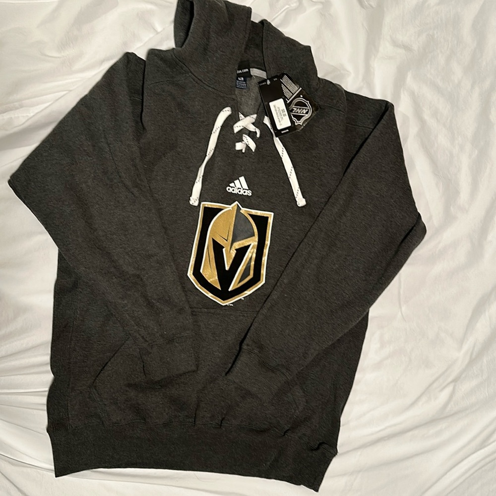 New with tags! Adidas Vegas Knights Hooded Sweatshirt - XL